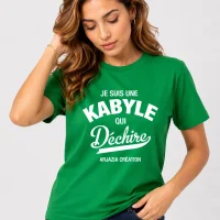 t-shirt kabylie femme-kabyle qui dechire