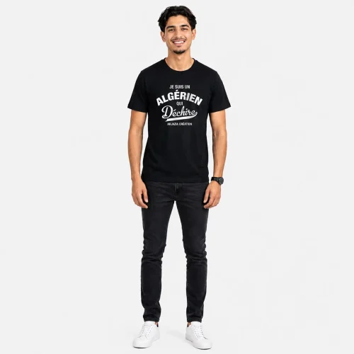 t shirt algerie-algerien qui dechire