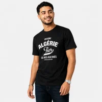 t shirt algerie-fier de mes racines