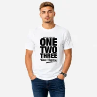 t shirt algerie-one two three