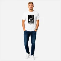 t shirt algerie-one two three