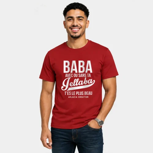 t-shirt arabe-baba jellaba