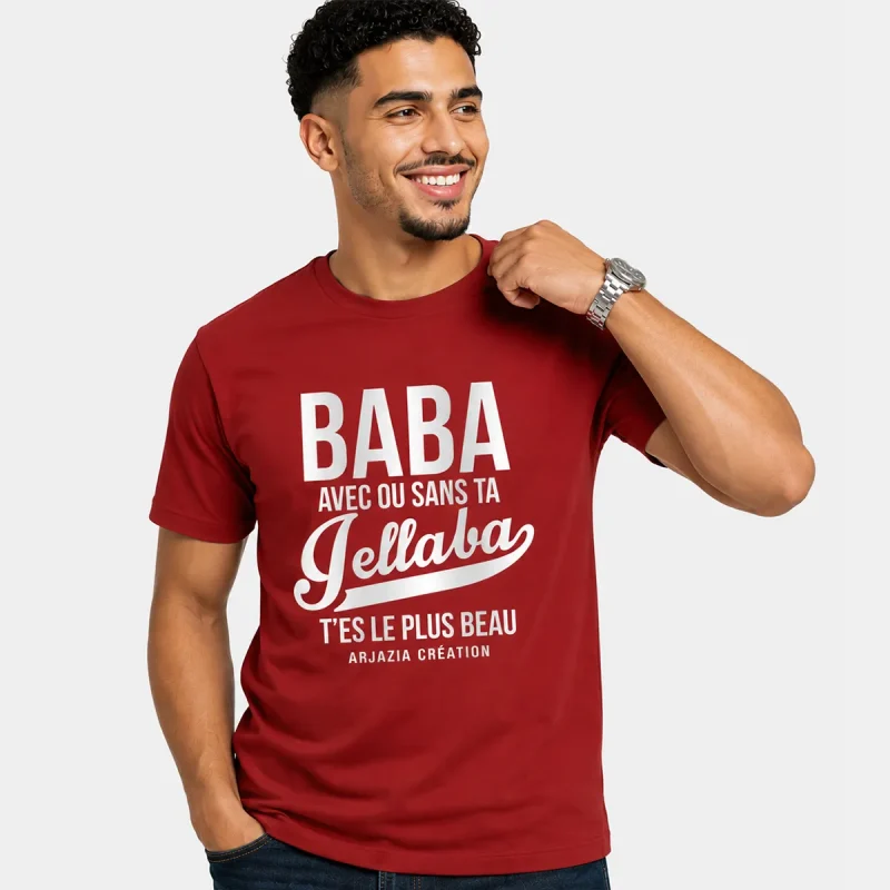 t-shirt arabe-baba jellaba