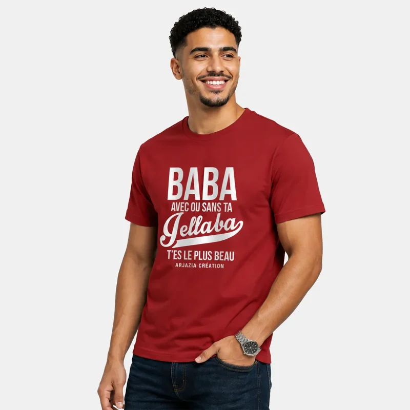 t-shirt arabe-baba jellaba