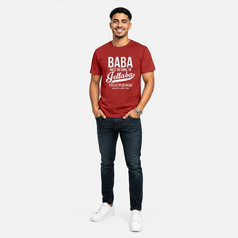 t-shirt arabe-baba jellaba