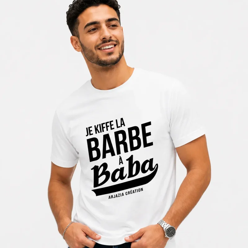 t-shirt arabe-barbe a baba
