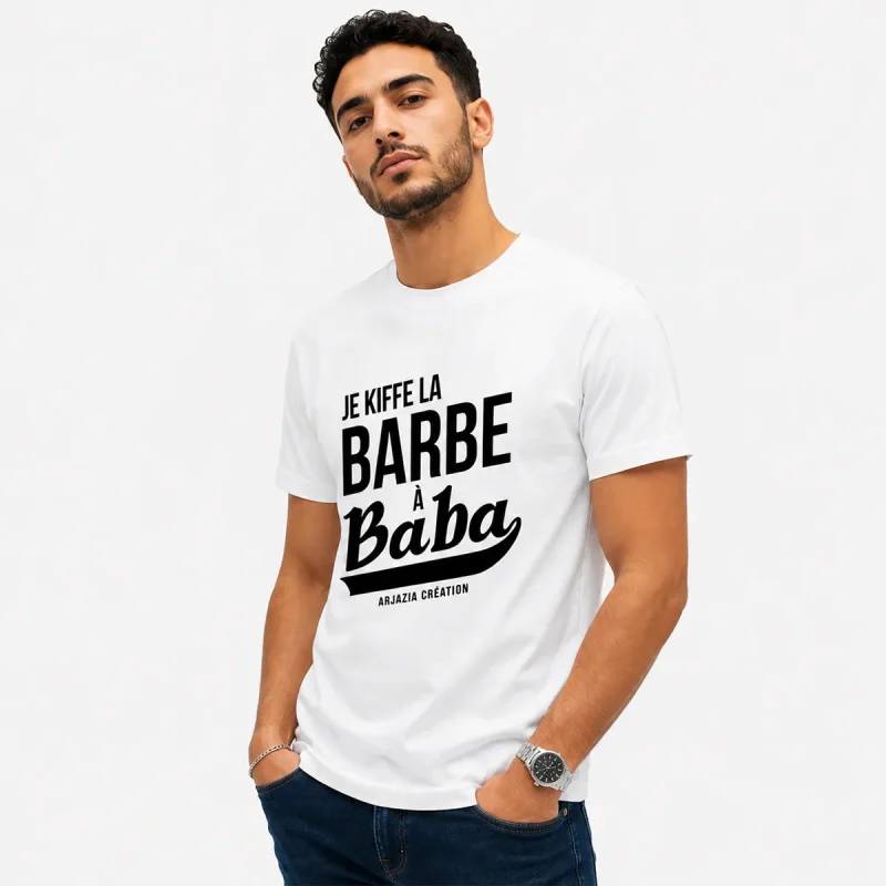 t-shirt arabe-barbe a baba