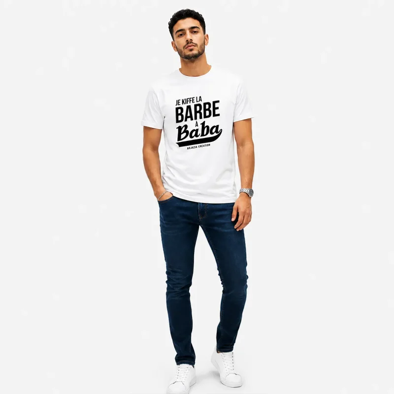 t-shirt arabe-barbe a baba