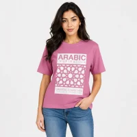 t-shirt arabe femme-arabic inspiration