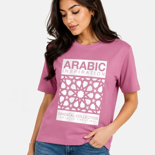 t-shirt arabe femme-arabic inspiration