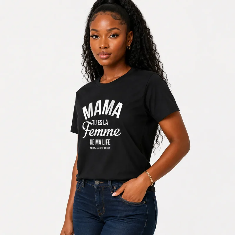 t-shirt arabe-femme de ma life