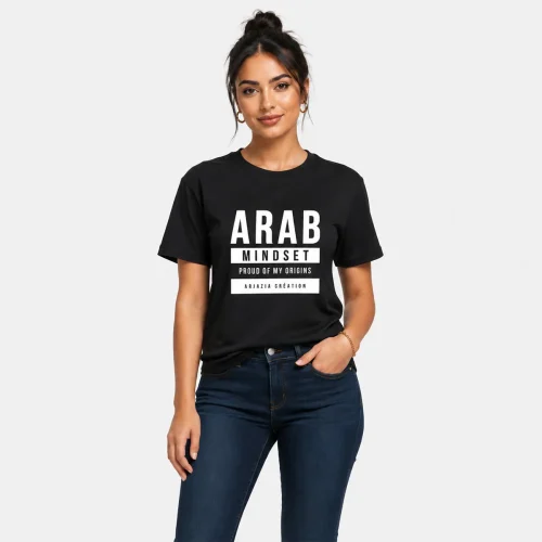 t-shirt arabe femme-mindset
