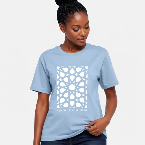 t-shirt arabe femme-zellige