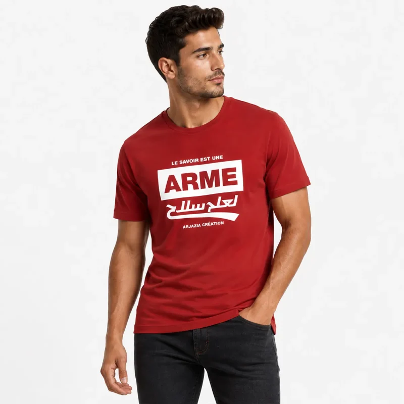 t-shirt-arabe-homme-arme t-shirt-arabe-homme-arme
