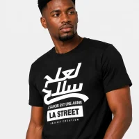 t-shirt arabe homme la street
