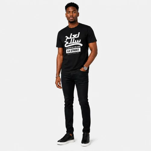 t-shirt arabe homme la street