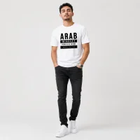 t-shirt arabe homme mindset