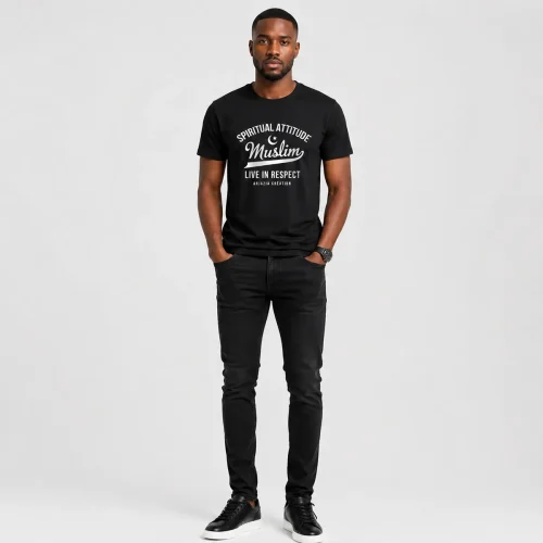 t-shirt arabe homme muslim