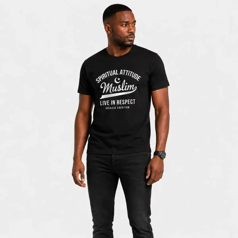 t-shirt arabe homme muslim