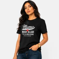 t-shirt arabe-mama mashallah