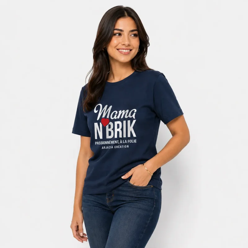 t-shirt arabe-mama nbrik