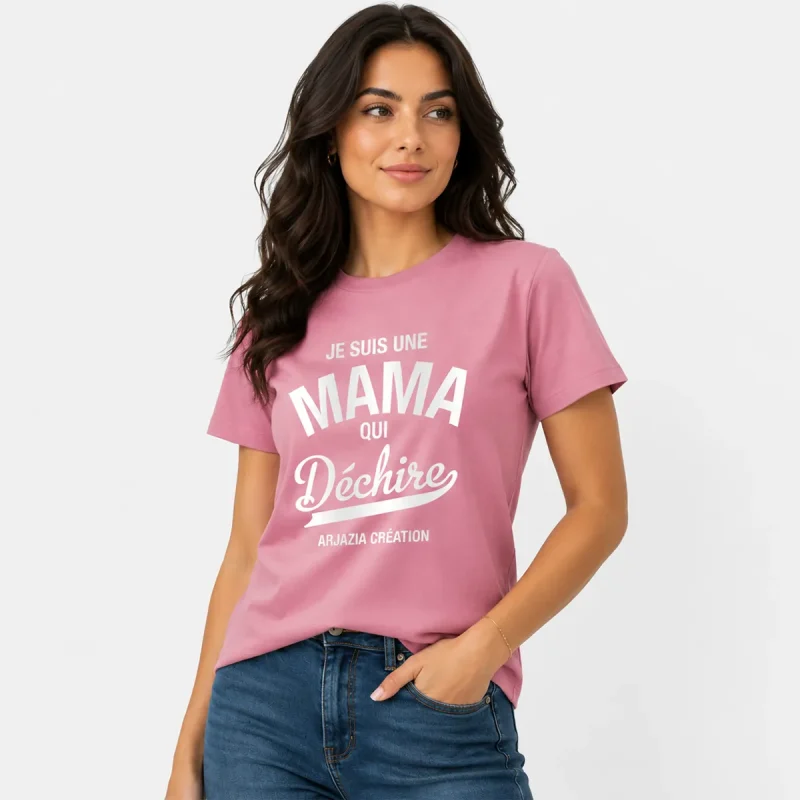 t-shirt arabe-mama qui dechire