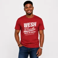t-shirt arabe-wesh la famille