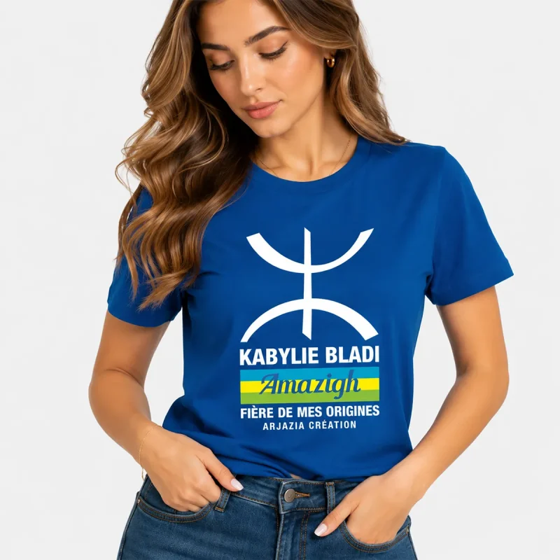 t-shirt kabylie femme-bladi