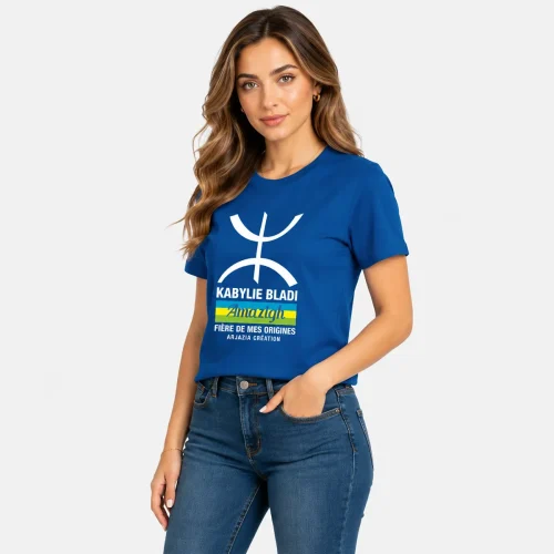 t-shirt kabylie femme-bladi