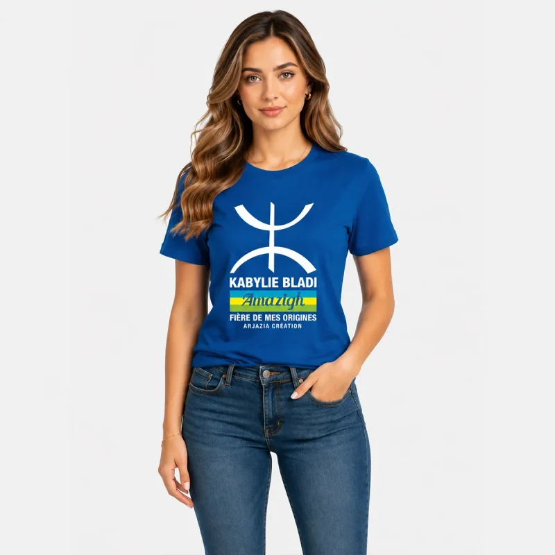 t-shirt kabylie femme-bladi