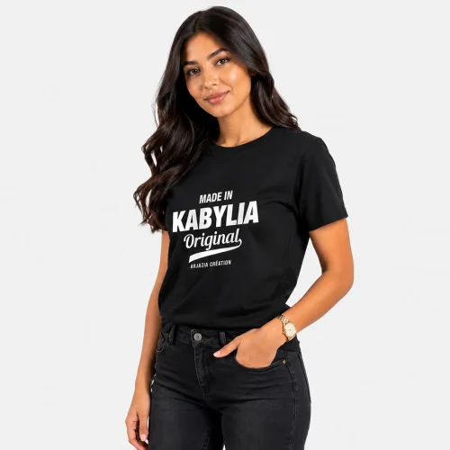 t-shirt kabylie femme-made in kabylia