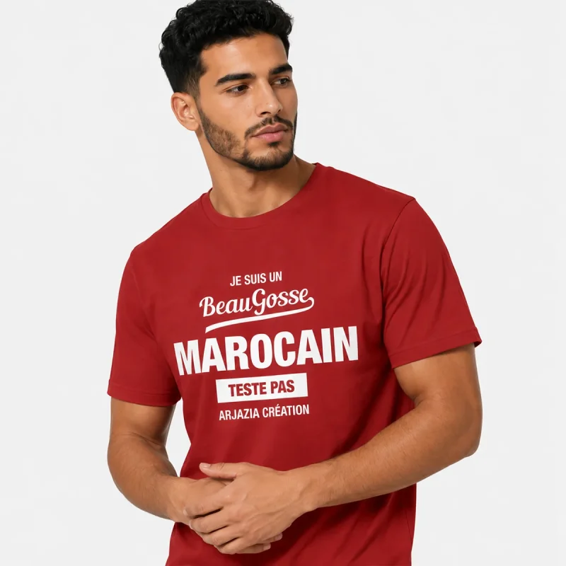 t shirt maroc-beau gosse