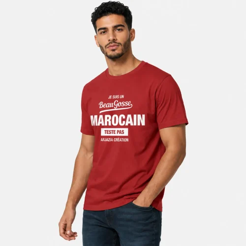 t shirt maroc-beau gosse