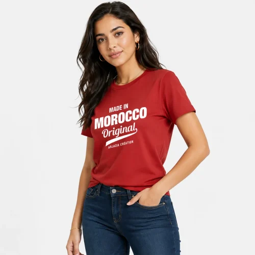 t-shirt maroc femme-made in morocco