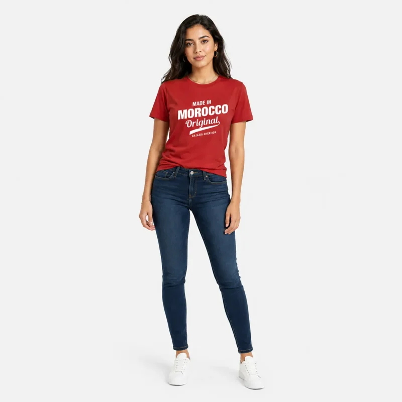 t-shirt maroc femme-made in morocco