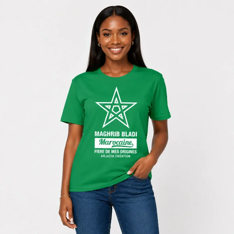 t-shirt maroc femme-maghrib bladi