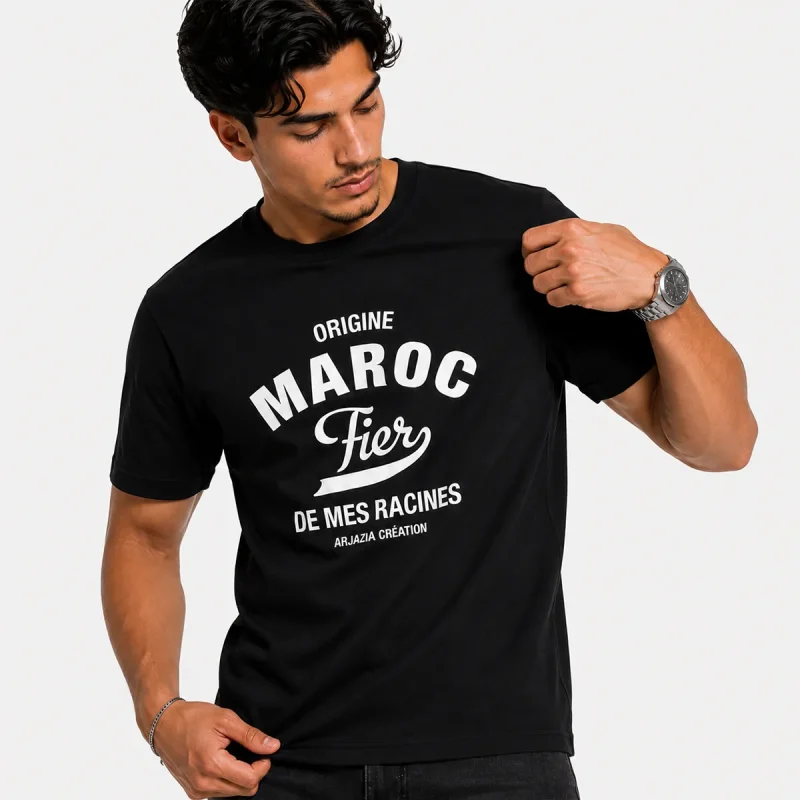 t shirt maroc-fier-de mes racines