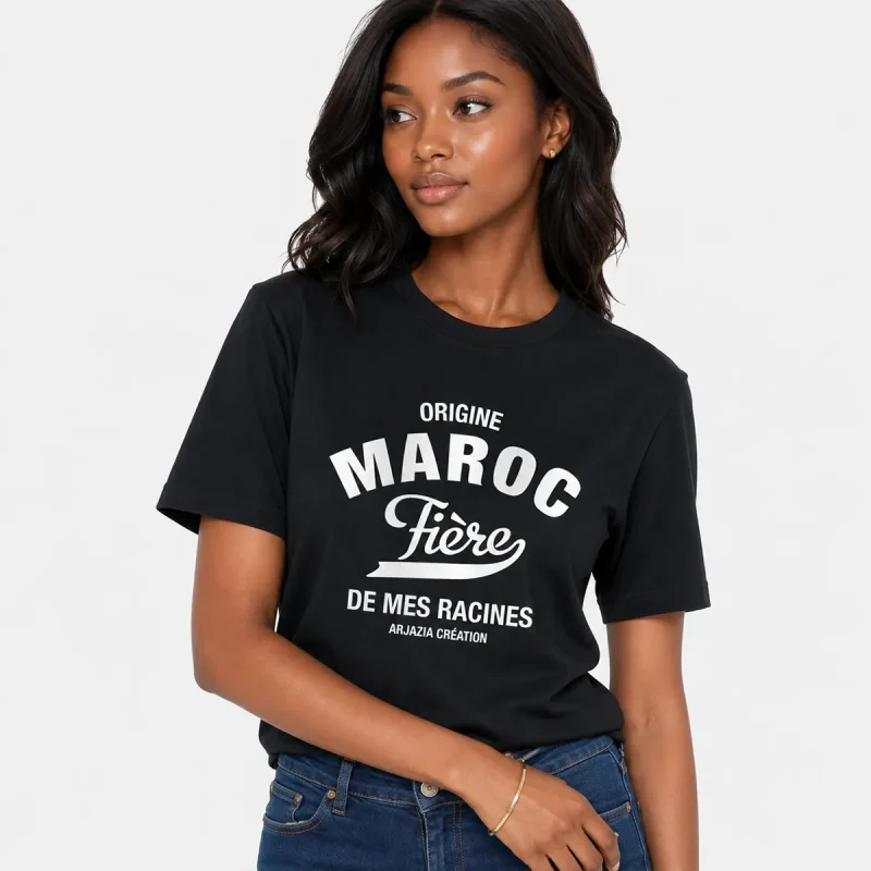 t-shirt maroc-fiere de mes racines