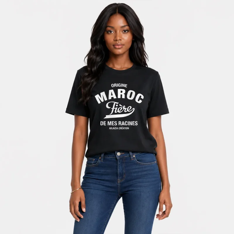 t-shirt maroc-fiere de mes racines