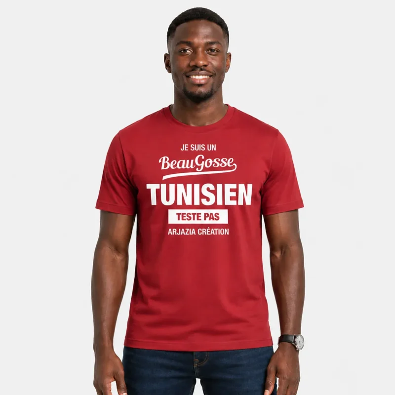 t shirt tunisie-beau gosse