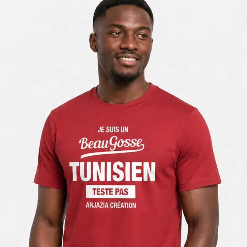 t shirt tunisie-beau gosse