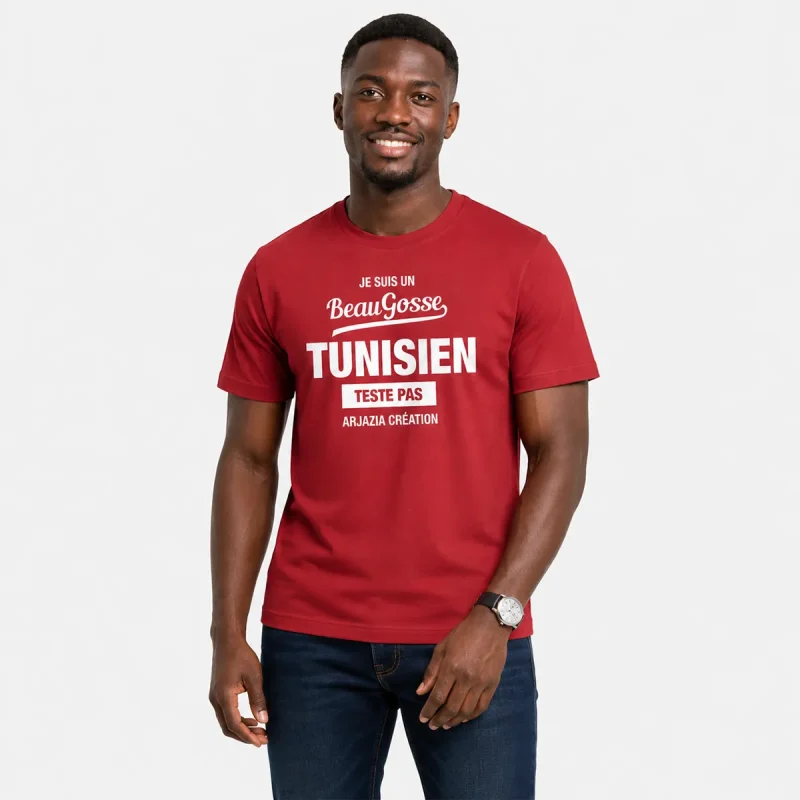t shirt tunisie-beau gosse