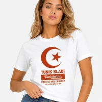 t-shirt tunisie femme-tunis bladi