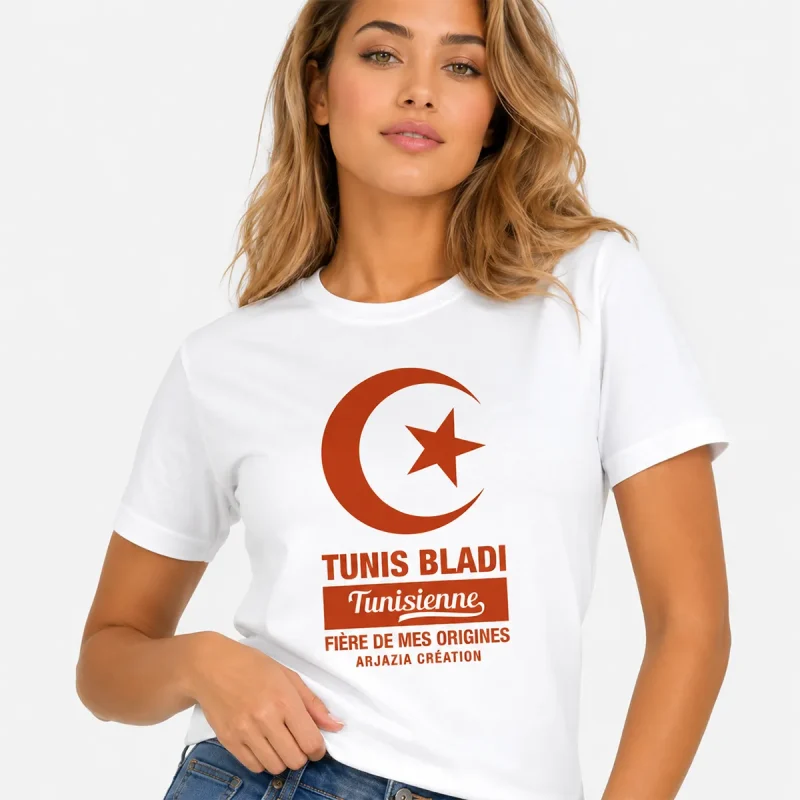 t-shirt-tunisie-femme-tunis-bladi t-shirt tunisie femme-tunis bladi