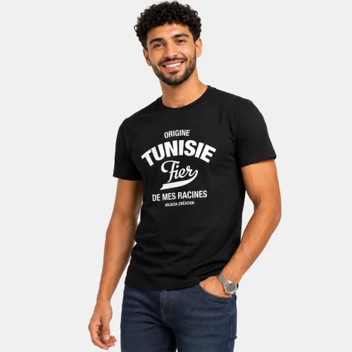 t shirt tunisie-fier de mes racines