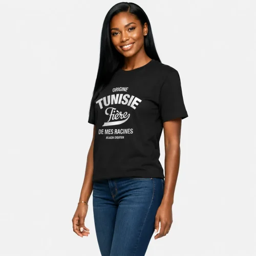t-shirt tunisie-fiere-de mes racines