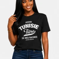 t-shirt tunisie-fiere-de mes racines
