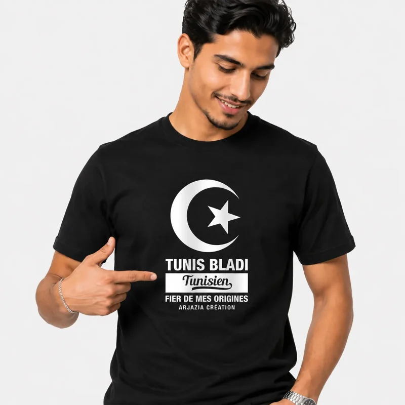 t-shirt-tunisie-tunis-bladi t shirt tunisie-tunis bladi
