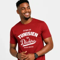 t shirt tunisie-tunisien qui dechire