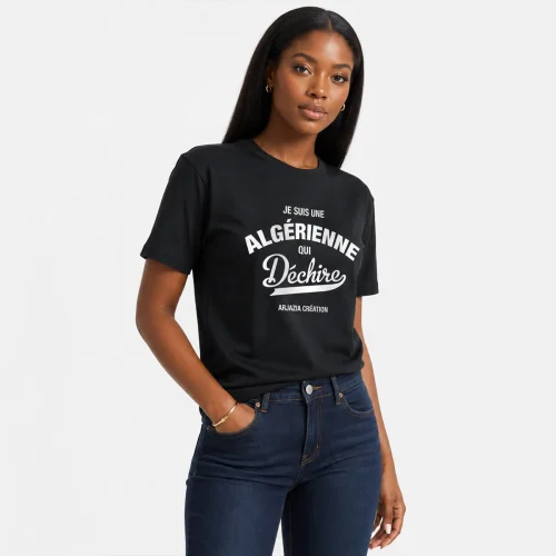 t-shirt algerie-algerienne qui dechire